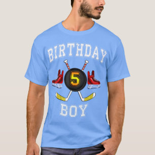 5th Birthday Boy Ice Hockey 5 years old kid T-Shirt