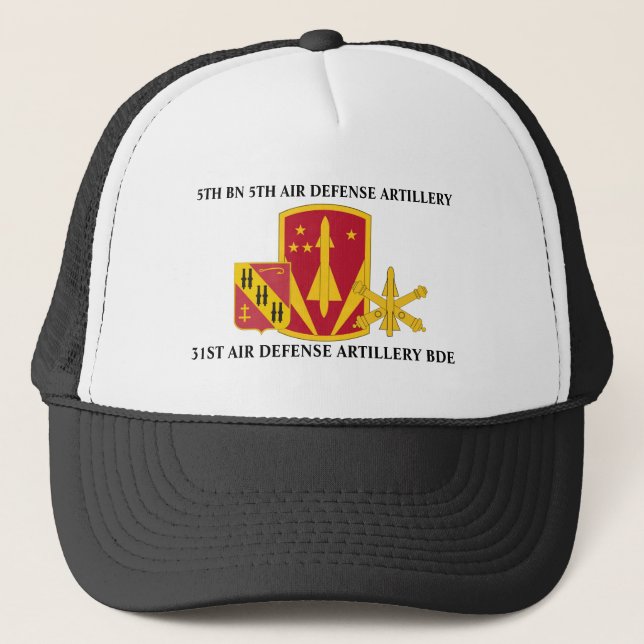 5TH BN 5TH AIR DEFENSE ARTILLERY 31ST AIR DEFENSE TRUCKERKAPPE (Vorderseite)