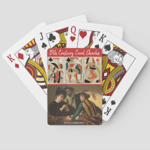 "!5th Century Card Sharks" Spielkarten