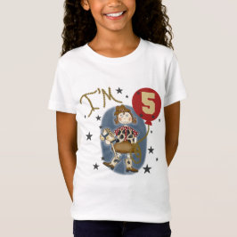 5th Cowgirl Geburtstagsgeschenke und Geschenke T-Shirt