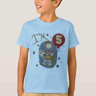 5th Cowgirl Geburtstagsgeschenke und Geschenke T-Shirt