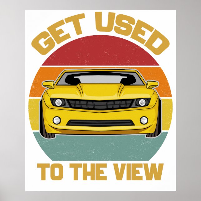 5th Gen Chevy Camaro SS RS Poster (Vorne)