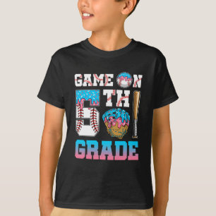 5th grade back to School Baseball Tropfen Ice Crea T-Shirt