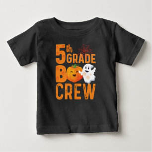 5th Grade Boo Crew Halloween Niedlich Pumpkin Baby T-shirt