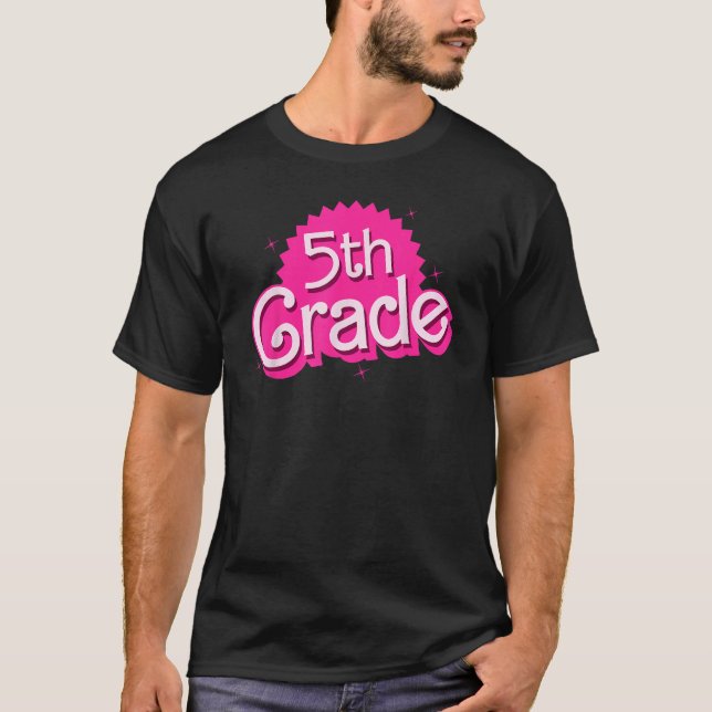 5th Grade Girl B Puppentheater Fünfte Klasse Zurüc T-Shirt (Vorderseite)
