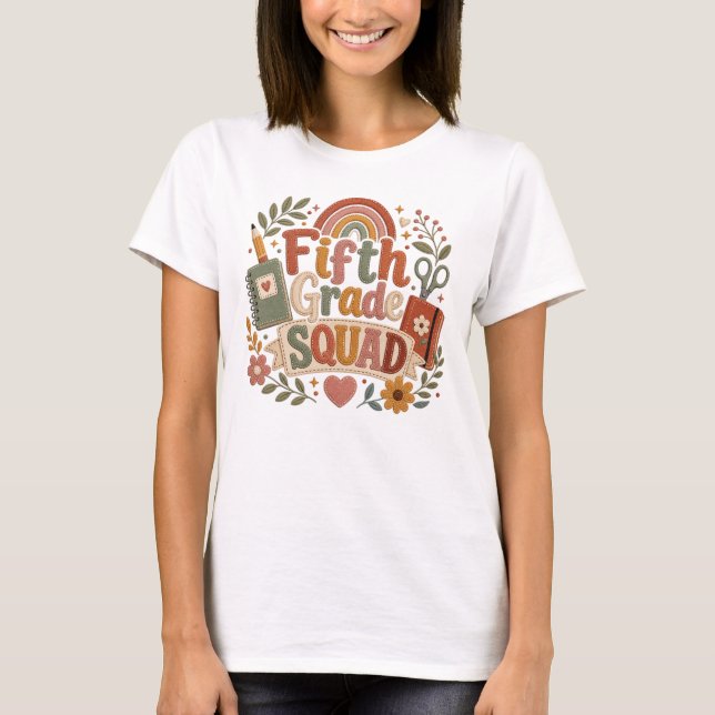 5th Grade Teacher Tee (Vorderseite)