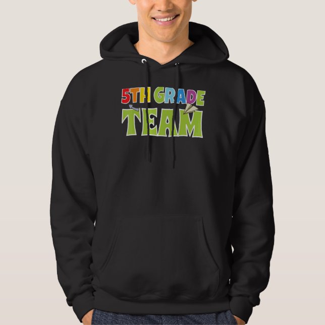 5th Grade Team Boys Fünfte Klasse 5th Class School Hoodie (Vorderseite)