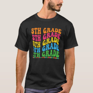 5th Grade Zurück zur Schule Lehrerin Männer Frauen T-Shirt
