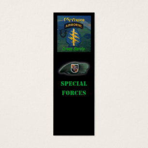 5th green berets special force group bookmarker