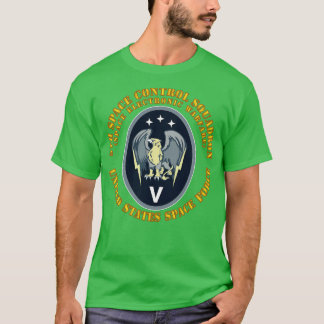 5th Space Kontrolle Squadron 5 SPCS T-Shirt