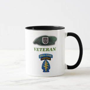 5th Special Forces Green Berets Veteranen LRRP Tasse