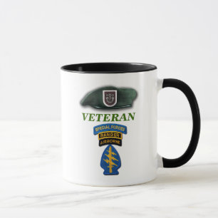 5th Special Forces Green Berets Veteranen LRRP Tasse