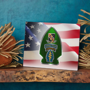 5th Special Forces Group (AIRBORNE) Fotoplatte