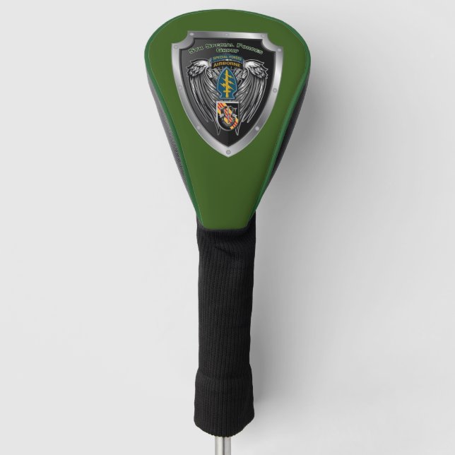 5th Special Forces Group (Airborne)  Golf Headcover (Vorderseite)