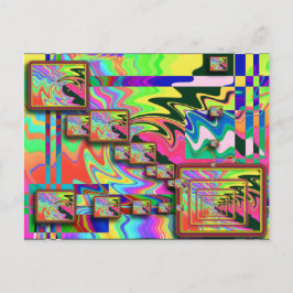 5x5 POP ART Postkarte