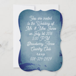 5x7 Einladung Bracket Hochzeit einfach