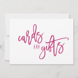 5X7 Karten & Geschenke Schild-Bürstenschrift (Mage