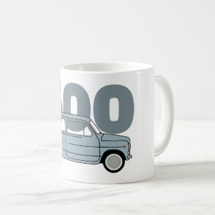 600 azul kaffeetasse