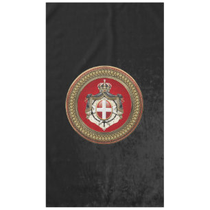 [600] Beschluss Maltas - SMOM-Wappen Tischdecke