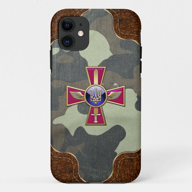 [600] Emblem der ukrainischen Luftwaffe Case-Mate iPhone Hülle (Rückseite)