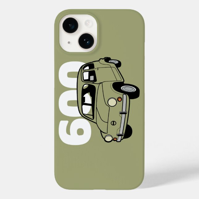 600 grün v2 Case-Mate iPhone hülle (Rückseite)