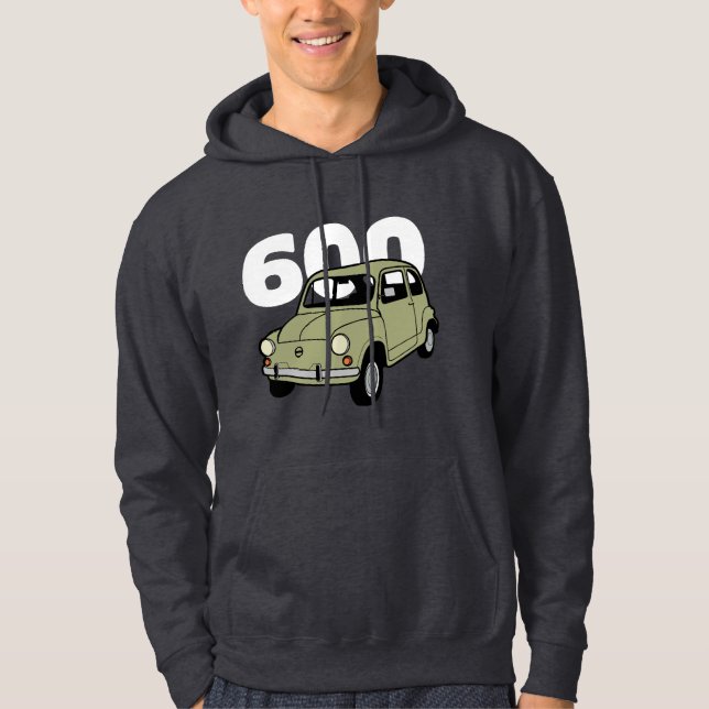 600 grün v2 hoodie (Vorderseite)