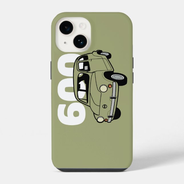 600 grün v2 iPhone hülle (Rückseite)