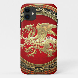[600] Isländischer Drache, Landvættir [Gold] Case-Mate iPhone Hülle