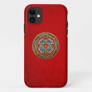 [600] Keltisches Kreuz [Gold+Email] Case-Mate iPhone Hülle