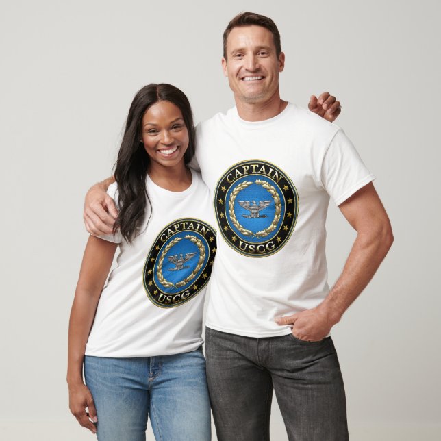 [600] Küstenwache: Kapitän (CAPT) T-Shirt (Unisex)