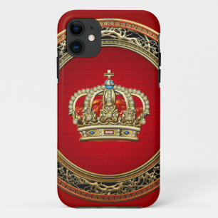 [600] Prinzessin King-Queen Crown [Belg.Gold] Case-Mate iPhone Hülle