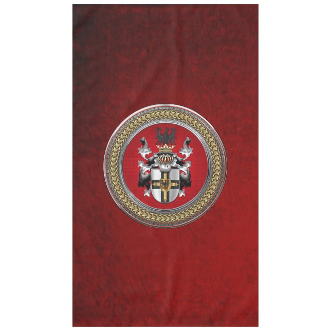 [600] Wappen-Teutonenkappe Tischdecke (Vorderseite)