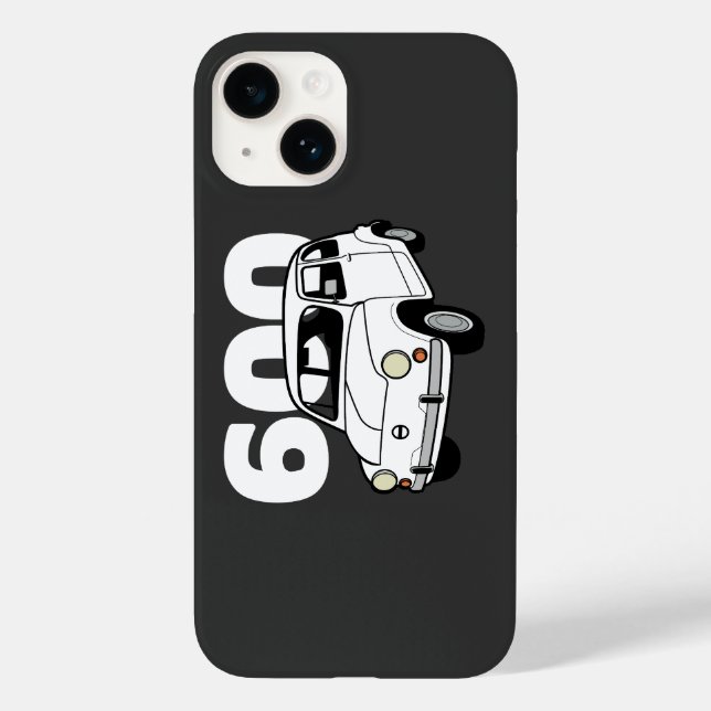 600 weiß v2 Case-Mate iPhone hülle (Rückseite)
