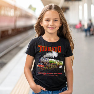 60163 Tornado Vintage-Dampflok T-Shirt