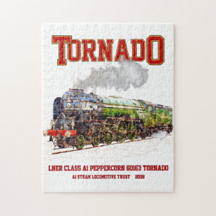 60163 Tornado Vintage Dampflokomotive Puzzle