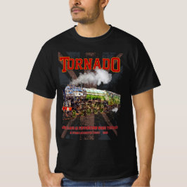 60163 Tornado Vintage Dampfzuglokomotive T-Shirt