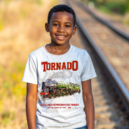 60163 Tornado Vintage Dampfzuglokomotive T-Shirt