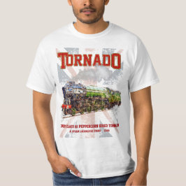 60163 Tornado Vintage Dampfzuglokomotive T-Shirt