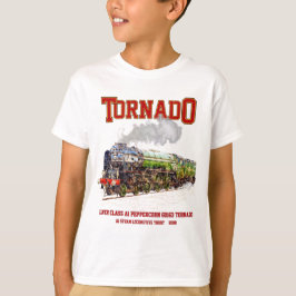 60163 Tornado Vintage Dampfzuglokomotive T-Shirt