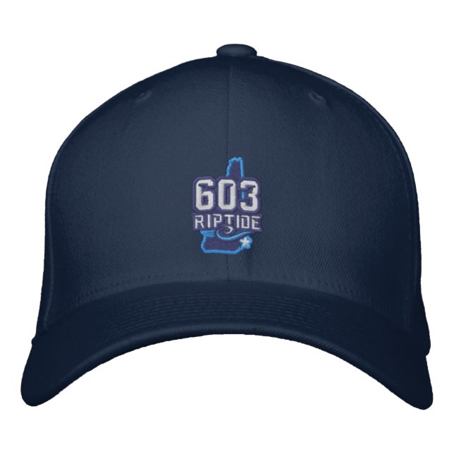 603 Riptide Flexfit Hat Bestickte Baseballkappe (Vorderseite)
