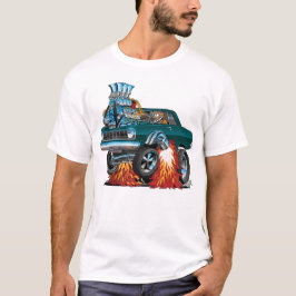 60 American Classic Muscle Car Cartoon T-Shirt