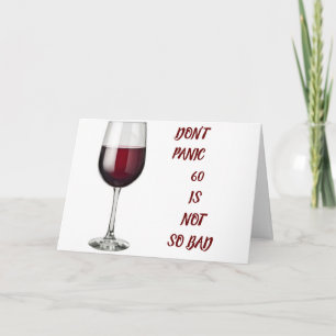 ** 60. BIRTHTAG** PARTY, DAS SIE SICH BEWEGT HABEN KARTE