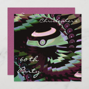 60. Bowls Geburtstag Einladung