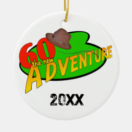 60 Das neue Adventure Keepake-Ornament Keramikornament