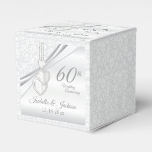 60. Diamantene Hochzeit Geschenkschachtel