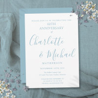 60. Diamantene Hochzeitstag Elegant Script