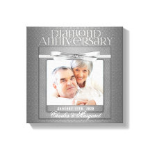 60. Diamond Wedding Anniversary Foto