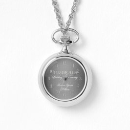 60. Diamond Wedding Annivsersary Armbanduhr