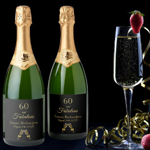 60 fabelhafter Name aus schwarzem Party