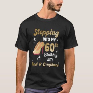 60 Feiern 60 Jahre alt 60 T-Shirt